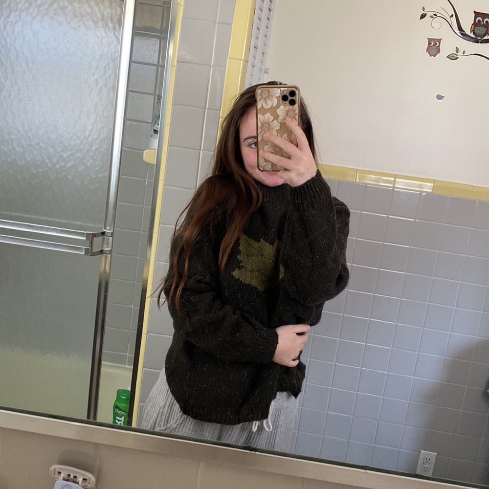 Cute and Cozy Leaf Sweater